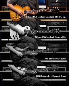 227K views · 3.1K reactions | Gibson USA Les Paul 50’s / Custom 70s,...