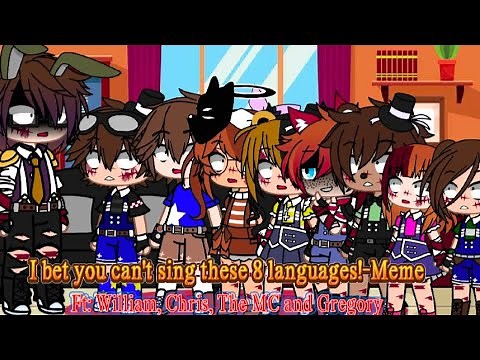 I bet you can't sing these 8 languages!-Meme-Ft: William, Chris, The MC and Gregory.