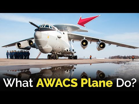 What’s Inside AWACS Spy Plane?
