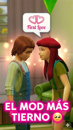 Este MOD agrega un PRIMER CRUSH a tus Sims niños 🥹 #thesims4 #sims4mods #sims4