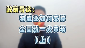 物流业如何支撑全国统一大市场建设（上）为何物流对统一大市场如此重要？ 刘鹤副总理亲自主持召开 全国保障物流畅通会议