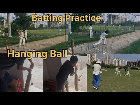 How to use Hanging Ball | Cricket Practice | Batting drills 🏏