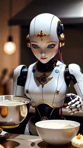 We Let a Robot Bake a Cake #robot #cakebaking