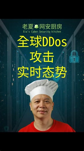 全球DDos实时态势 #DDos #网络安全 #攻击 #实时 #态势 #网安厨房