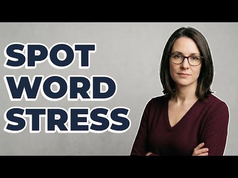 How Do I Identify Stress In Words?