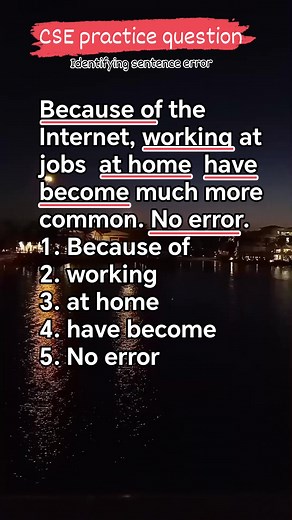 17K views · 151 reactions | CSE practice question / civil service exam reviewer / identifying sentence error #civilserviceexamination2025 #civilserviceexam2025 #CivilServicesPreparation #civilserviceexam #CSEReview #exampreparation #CivilServicesExamination | Arturo Infornon Malag Jr. | Facebook