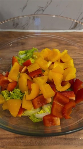 Salade fraîcheur quotidienne🥬 #food #salades #shortsvideo