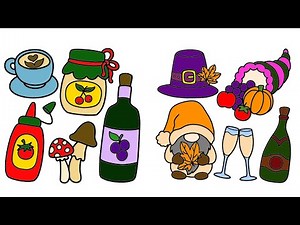 Cozy coloring video | Relaxing asmr triggers (Compilation video)