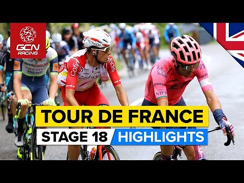 Tour de France 2021 Stage 18 Highlights | The Final Mountain Stage Of This Year's Tour!