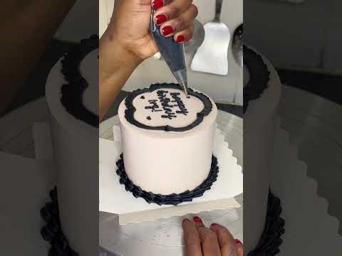 Decorate this 4” mini Hello Kitty cake with #kutiwacakes