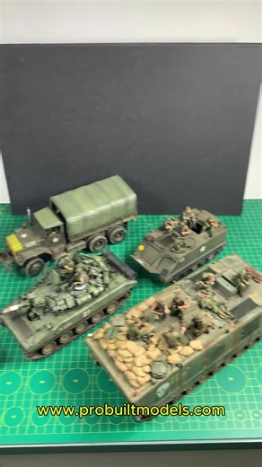Vietnam War Collection: PreBuilt Scale Models