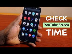 How to Check YouTube Screen Time