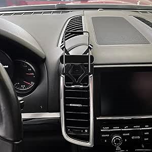 car Phone Holder for 2010-2015 Porsche Cayenne Phone Mount Interior Accessories Phone Stand Vent (for Cayenne 2010-2015)