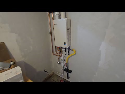 Noritz NRC 7-11 tankless water heater installation