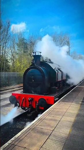 All Aboard! 🚂 Stunning Steam Train Departure at Ribble Steam Railway | Preston, UK