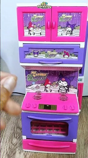 Satisfying with Unboxing & Review Miniature Kitchen Set Toys Cooking Video | ASMR Video #satisfying