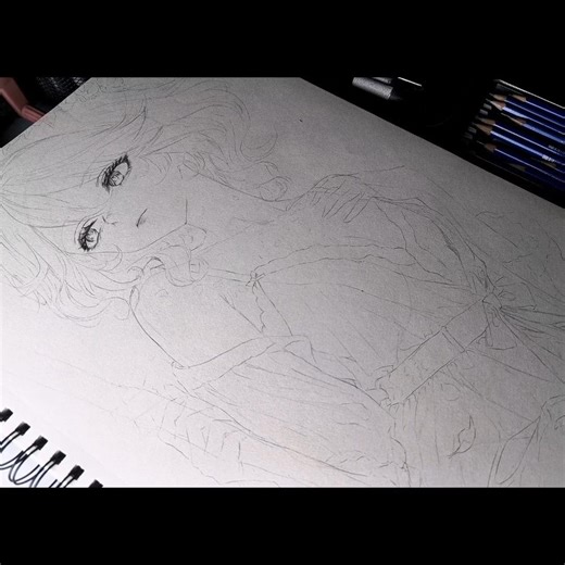 Furina Drawing Tutorial Step By Step Half Body (Genshin Impact)