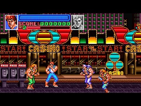 Super Double Dragon Longplay (SNES) [QHD]