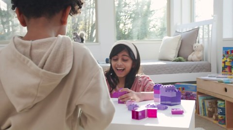 Strictly Briks Building Toy Big Blocks - Compatible with Lego Duplo Set for Toddlers & Kids Creative Play & Learning, 108 Set/Basic Colors