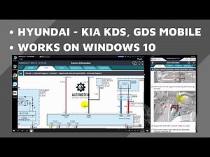 HYUNDAI - KIA KDS , GDS MOBILE | FOR SERVICE INFO ONLY | WORKS ON WINDOWS 10