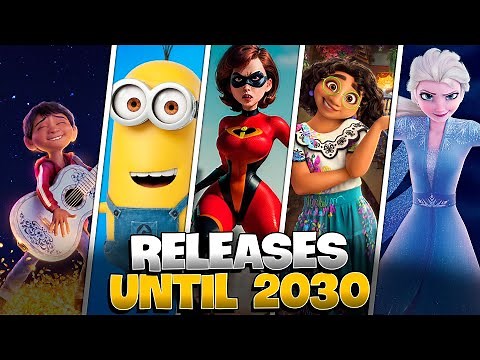 20 ANIMATIONS COMING OUT BY 2030