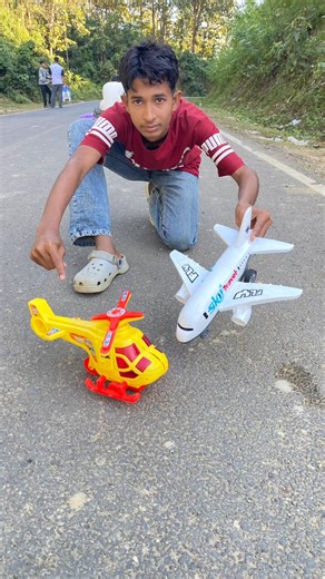 RC remote control helicopter vs flight unboxing 🤗