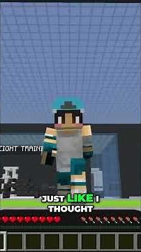 Minecraft Training: Can John Cena Make You FAST?! #shorts