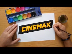 How to draw the CINEMAX logo