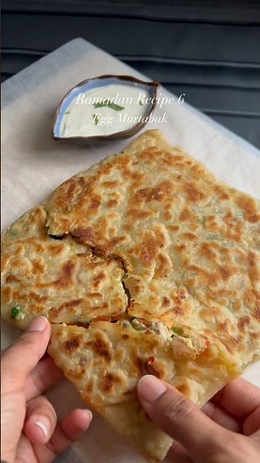 Egg murtabak. #murtabak #recipe #recipecreator #food