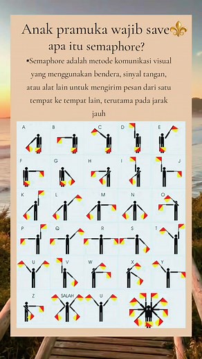 Panduan Lengkap Semaphore untuk Anak Pramuka