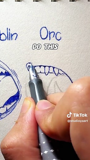 Goblin vs Orc Drawing Tutorial