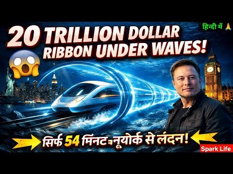 The World's Most Expensive Tunnel | Hidden Underwater Ribbon! New York to London in Just 54 Minut...