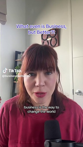 It’s about time I explain on here what Business, but Better is right?! It started as a side hustle to help all the people asking me for help, then … it grew! It’s free, I’m told it’s super helpful and it’s such a warm, kind but honest community. I love it. Come and join us! #businessbutbetter #founder #womeninbusiness #ceo #regenerativebusiness #sustainablebusiness #missiondriven #purpose #entrepreneur
