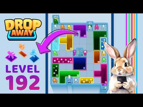 Drop Away Level 192 Solution Walkthrough