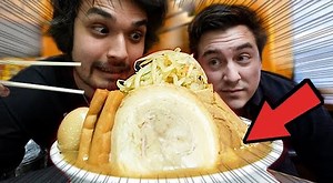 7.7K views · 593 reactions | I love ramen. And so does my buddy Chris So we tried to see if we could eat the biggest bowl of ramen in Japan: The Monster Ramen. youtu.be/7m-SNT7_NbA #anime #manga #youtube #ramen | The Anime Man | Facebook