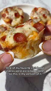 522K views · 12K reactions | Pizza bagel bites #easyrecipe #pepperonipizza #quickrecipes #simplerecipe #pizzalovers #easysnacks #bagels #bagelbites #bagelpizza | Feed Annna | Facebook