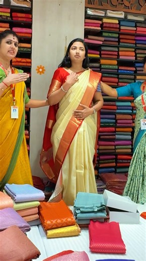 Oru saree kadha part 2 -The end😅 #wedding #southindianbride #bridalsaree #viral#youtubeshorts