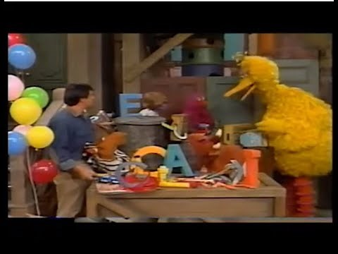 My Sesame Street Home Video Learning About Letters