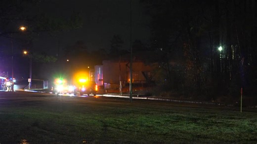 A shelter-in-place has been lifted after a tree fell on an Energy Transfer pipeline valve, causing a crude oil leak in the Newport area of Crosby. According to Judge Lina Hidalgo, approximately 150 gallons of crude oil spilled before the valve was shut off. Containment booms were placed around the site to prevent the spill from spreading, and hazmat teams later determined the air is safe to breathe. No injuries were reported. | Houston Stringer