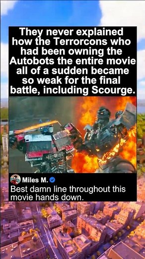 The Death of Scourge - Final Fight Scene - Transformers: Rise of the Beasts