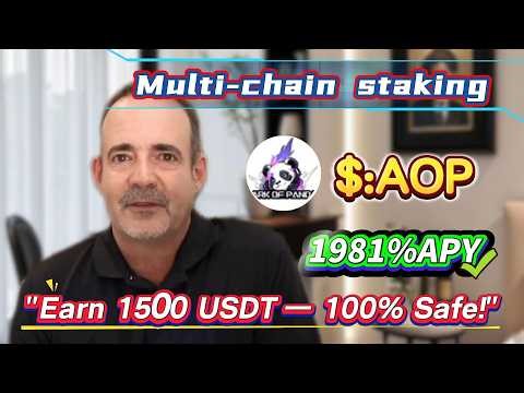 Earn Easy Money with AOP Staking! No-Risk Mining Strategy for 1980.56% Yield