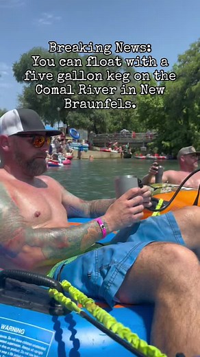 Instead of using a bucket with ice that will melt you can get a keg sleeve that will keep the beer cold for the two hour float. Floating the Comal River with their rules can still be a good time and you still drink good beer! We floated the river and floated the keg with only 15 mins left on the float. #loftinadventures #comalclayton #oilfield #oilfieldtrash #oilfieldlife #oilfieldwife #hillcountrytx #hillcountry#byhillcountry#stxoilfield #westtexas #westtexasoilfield #southtexas #southtexasoilf
