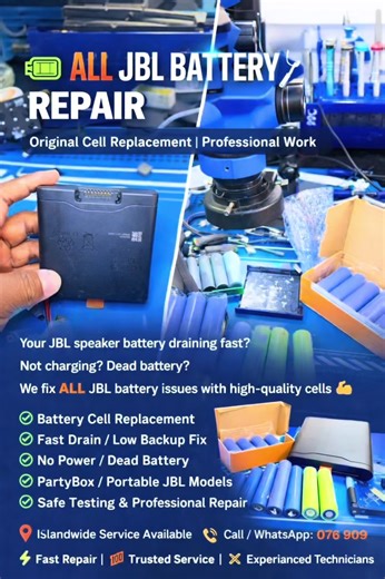 JBL Battery Repair Services: Professional Solutions