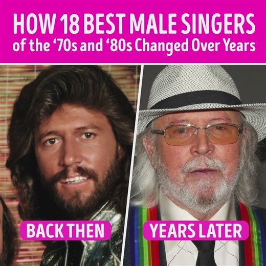 28K views · 295 reactions | How 35+ Male Singers of the ‘70s and ‘80s Changed Over Years | CelebRatings | Facebook