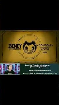 Conheça Bendy and the Ink Machine! 🎬😱 This Cartoon Is NOT What It Seems… | Bendy Terror game?