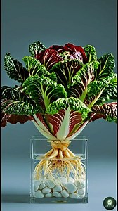 Facebook, witness the most elegant transformation in our lab! 🤯 The Radicchio is truly the royalty of the botanical world. Watch as its deep ruby-red layers unfold with such grace and precision. This isn't just a vegetable; it’s a living masterpiece of high-end biology, captured in breathtaking 8K cinematic detail. 🧪🦾 Lab Insight: Intense pigment activation. 8K Visual: Notice the marble-like white veins. Result: Pure, sophisticated growth. Nature's craftsmanship is the ultimate luxury. 💎🌿 S