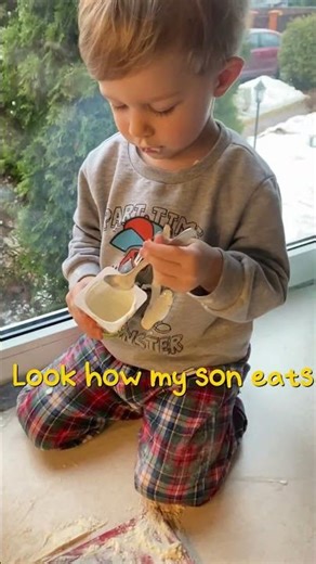 Lil Mac the Tiny Chef 👶🥞 Covered in Flour & Giggles!