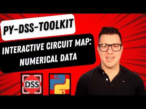 10 - py-dss-toolkit | Interactive Circuit Map (Numerical Variables)