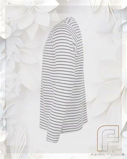 SF - Unisex Long Sleeve Striped T-Shirt
