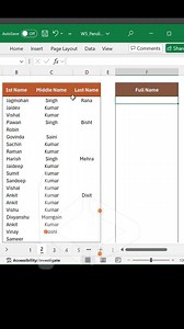1.5K views · 13 reactions | Join Text in excel 2025 #excelreels #shorts #filter #jointext #excel #ExcelTips #ExcelTricks #ExcelHacks #ExcelShorts #LearnExcel #ExcelForBeginners #ProductivityHacks #ExcelSkills #OfficeHacks #SpreadsheetSkills #DataMagic #ExcelMastery #ExcelTutorial #ExcelFormula #Excel2025 #DataTips #ExcelIn60Seconds #AutomationWithExcel #ExcelReelsIndia #BossModeExcel #ExcelEveryday #ExcelShortcutKeys | Karan Dadya | Facebook